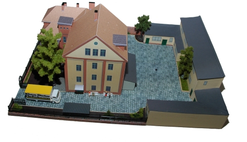 Foto: Villa-Peltzer, Hinkelmann-Diorama